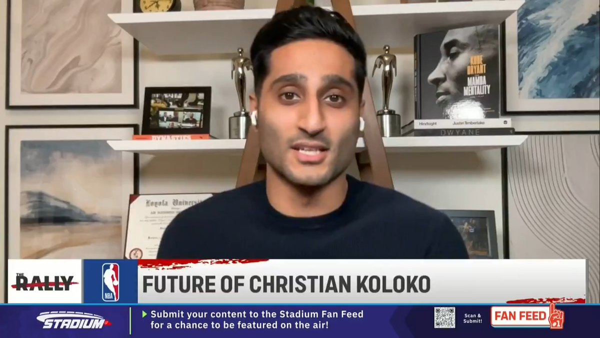 Former Raptors center Christian Koloko has a blood clot issue that is threatening his basketball career, details on The rally:
