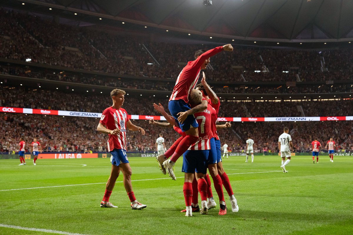 📺 RESUMEN #CopaDelRey 🆚 Atlético de Madrid | 4-2 | Real Madrid C.F. ⚽ 1-0 | Samuel Lino (39') ⚽ 1-1 | Oblak en propia puerta (45’) ⚽ 2-1 | Morata (57') ⚽ 2-2 | Joselu (82’) ⚽ 3-2 | Griezmann (100’) ⚽ 4-2 | Riquelme (119’) #LaCopaMola🏆 | Octavos de final
