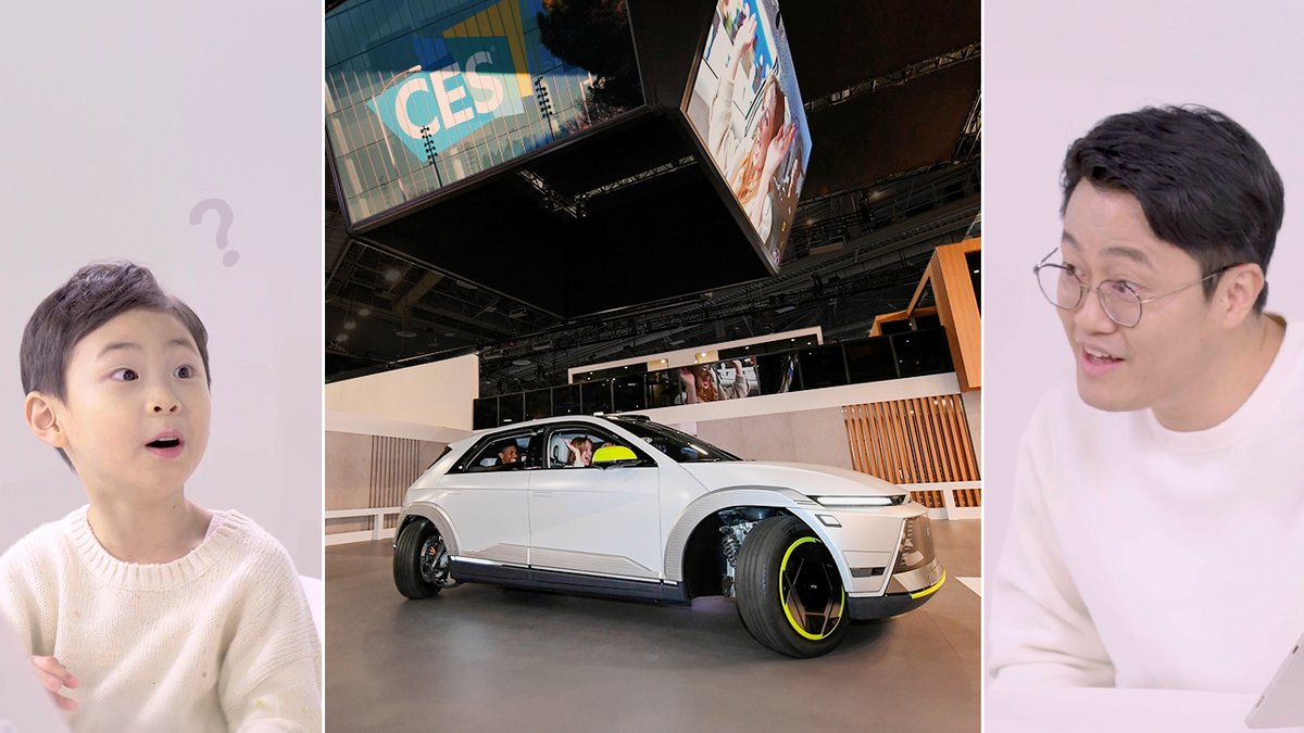Meet the story of a father who is a researcher at #HyundaiMOBIS and a son who is curious about a mobility built by dad! #MOBION #IONIQ5 #eCornerSystem #Mobility #CES2024