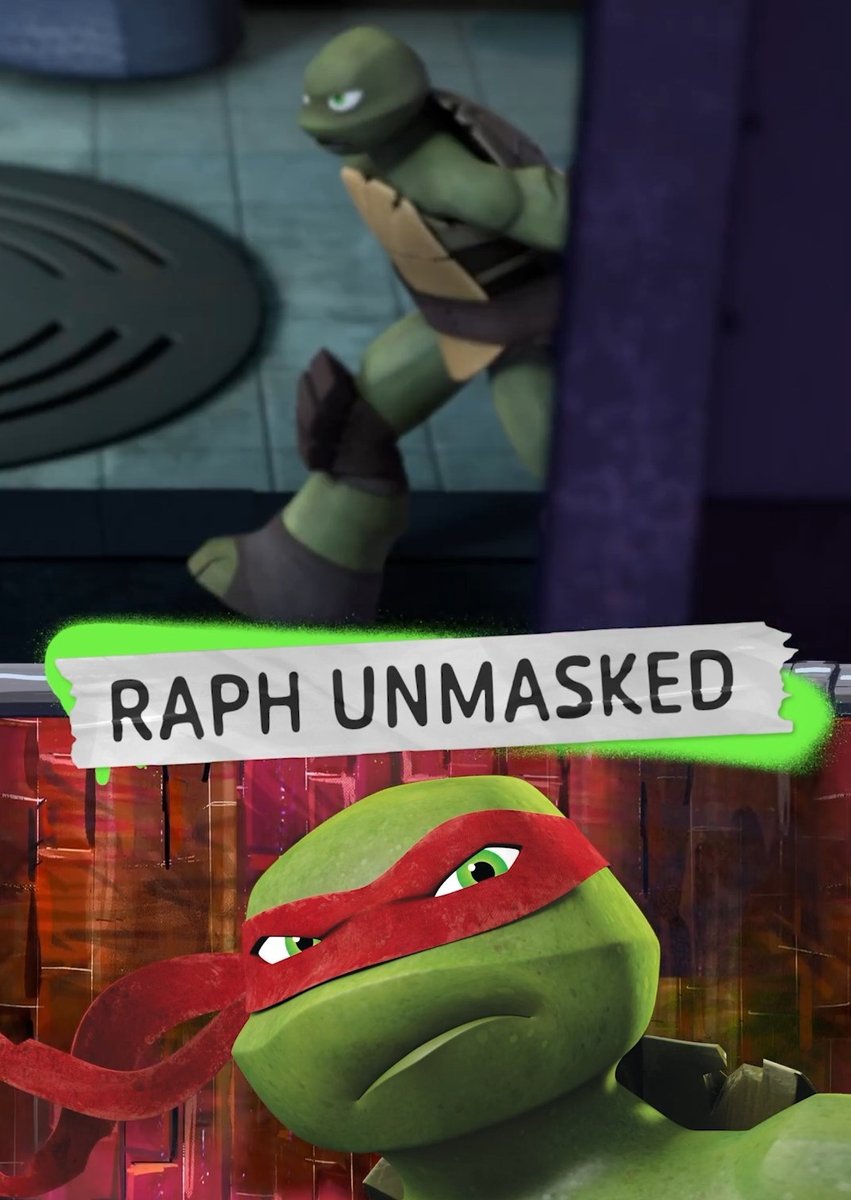TMNT (YouTube) ninja turtles with NO headbands!! 😳 (1/2)