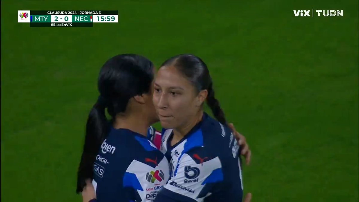 ¡Es que la joya de jugada de Ana Lucía Martínez y el remate de Myra Delgadillo! 😍