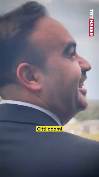 "Vuh gitti adam...” #GururDuyTürkiye