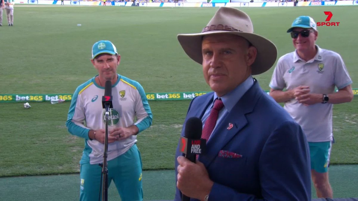 THE ICONIC JUSTIN LANGER STATEMENT...!!! ✍️ "Never ever, underestimate the Indians".