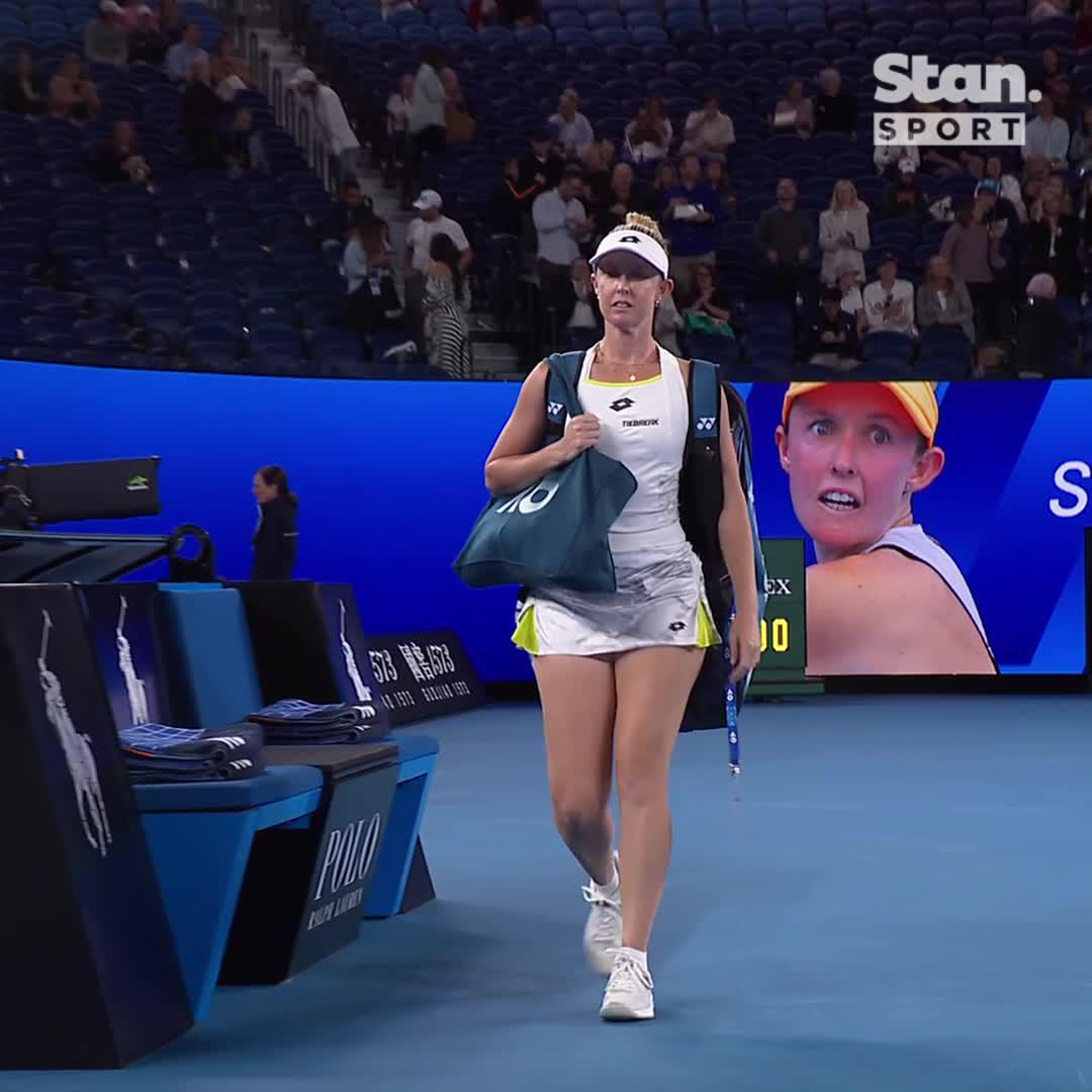 Storm Hunter is the last Aussie standing in the Women’s Singles! Can she reach the 4th Round? 🤩 ↳ Australian Open. Now Streaming. Every Match. Ad-free. Live & On Demand. Centre Court in 4K UHD. #StanSportAU #AO2024 #AusOpen