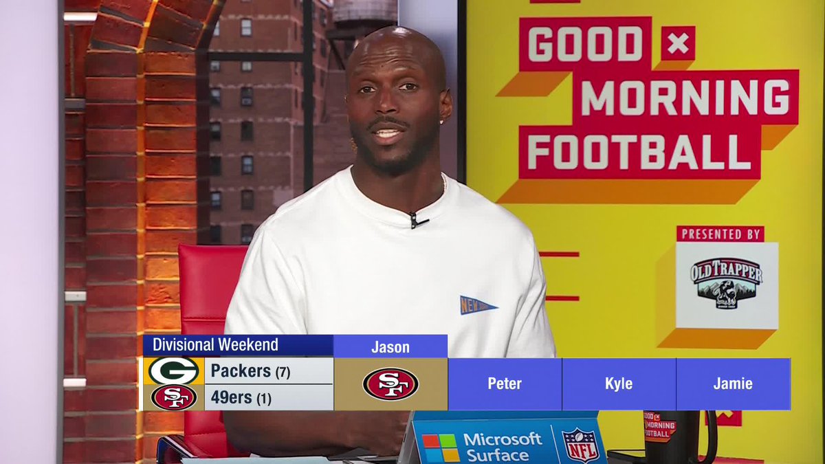 We're making picks for all of this weekend's games... First up: Packers-49ers Make yours ⬇️
