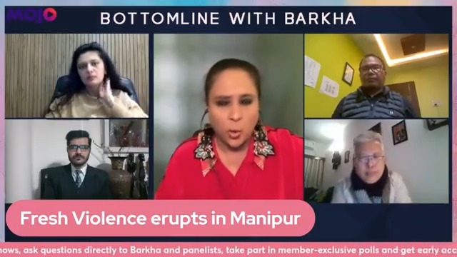 #BottomlineWithBarkha | #Manipur Tensions Mount 5 Meiteis killed, 4 BSF personnel injured a day after 2 Police commandos were shot dead. barkha dutt speaks to Rami Niranjan Desai A. Bimol Akoijam Major Mohommed Ali Shah (Veteran) & H S Benjamin Mate Watch the full show here: