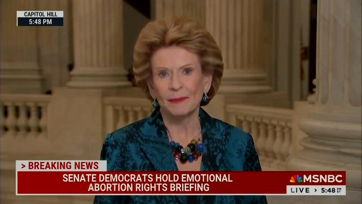 Sen. Debbie Stabenow: Republicans will pass a national abortion ban if Donald Trump gets back in office. This is an all hands on deck moment