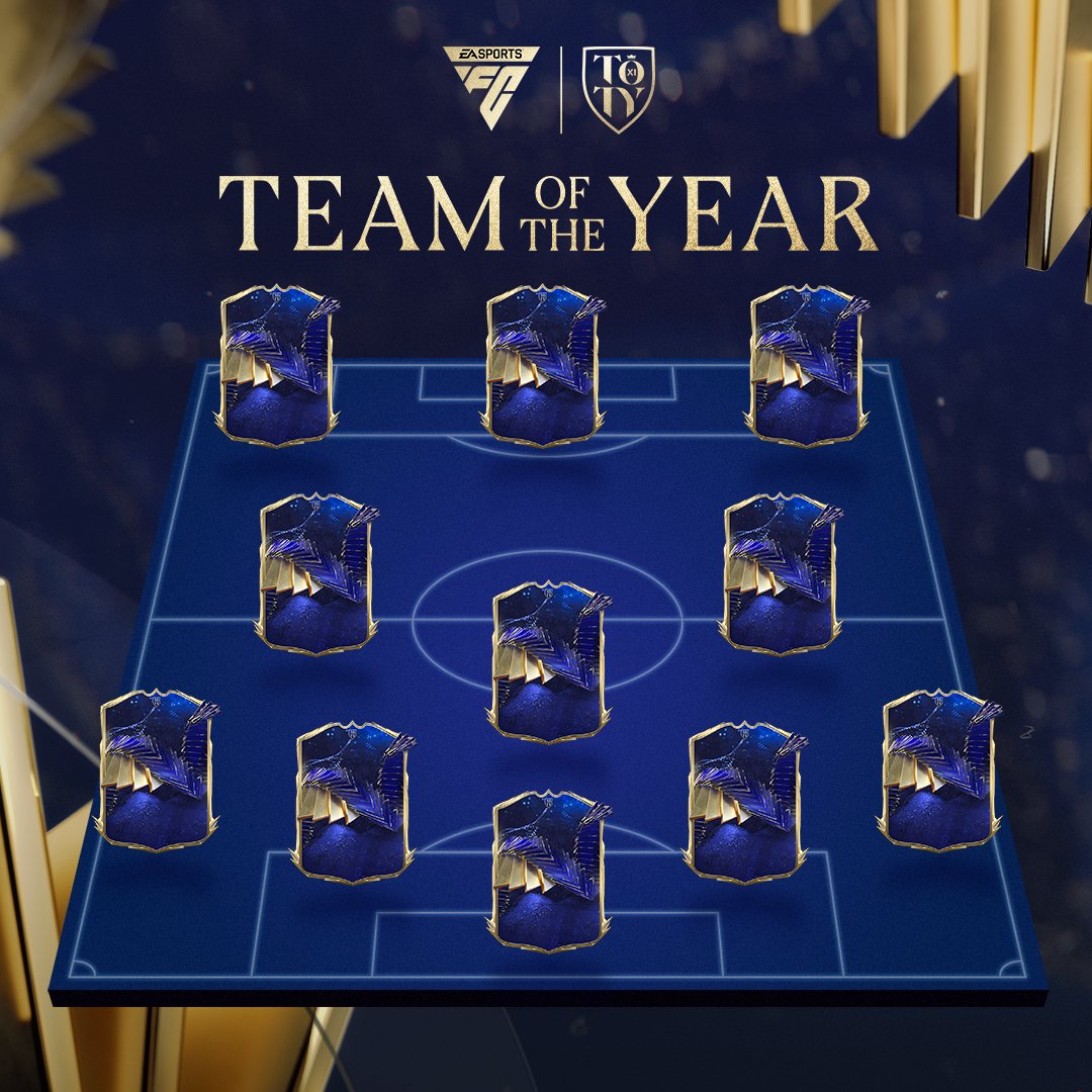The World's Best XIs, chosen by you. Presenting the Men's and Women's #FC24 Team of the Year.