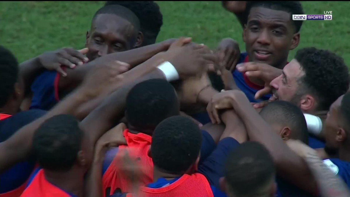 Kevin Pina with a 𝐥𝐚𝐬𝐞𝐫. Another Cape Verde stunner ☄️ (via beIN SPORTS USA)