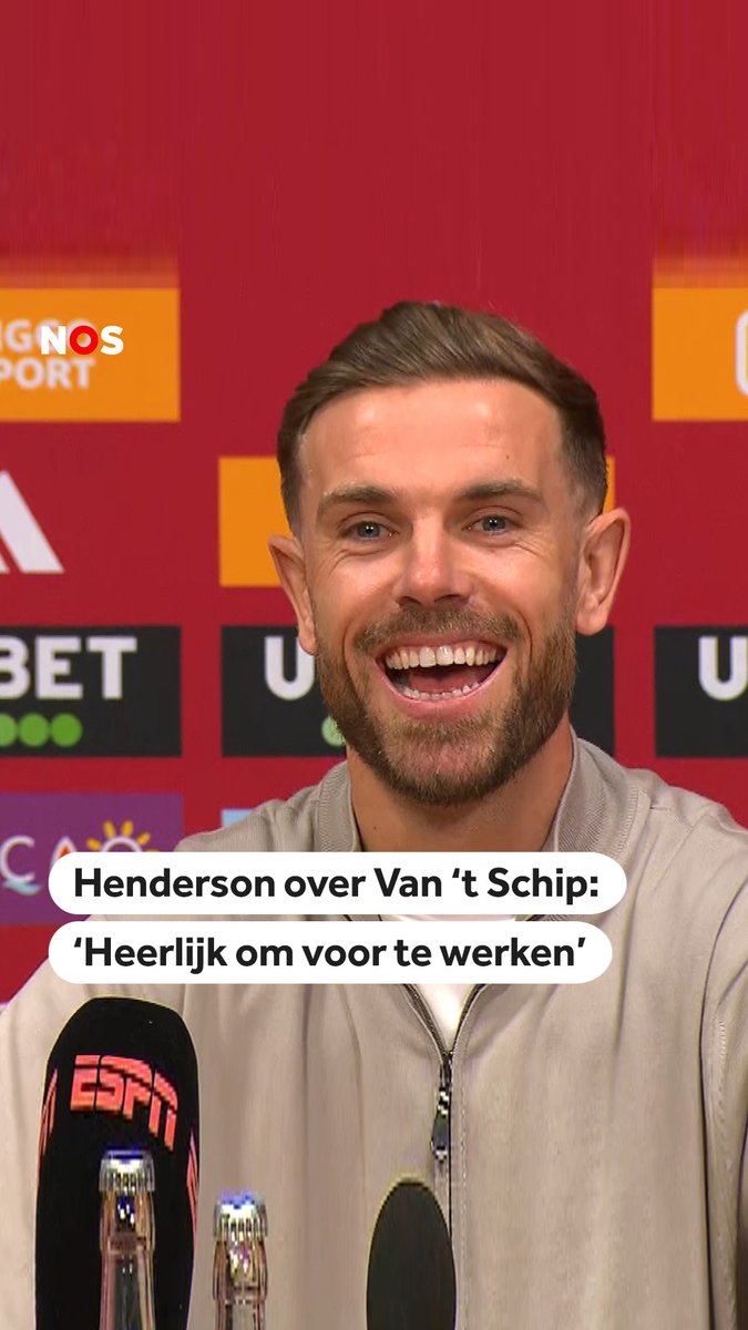 Jordan Henderson steekt de loftrompet over zijn nieuwe werkgever: ‘𝐀𝐥𝐬 𝐤𝐢𝐧𝐝 𝐳𝐚𝐠 𝐢𝐤 𝐒𝐞𝐞𝐝𝐨𝐫𝐟, 𝐃𝐚𝐯𝐢𝐝𝐬 𝐞𝐧 𝐕𝐚𝐧 𝐁𝐚𝐬𝐭𝐞𝐧 𝐬𝐩𝐞𝐥𝐞𝐧.’ 💫 Lees meer ➡️