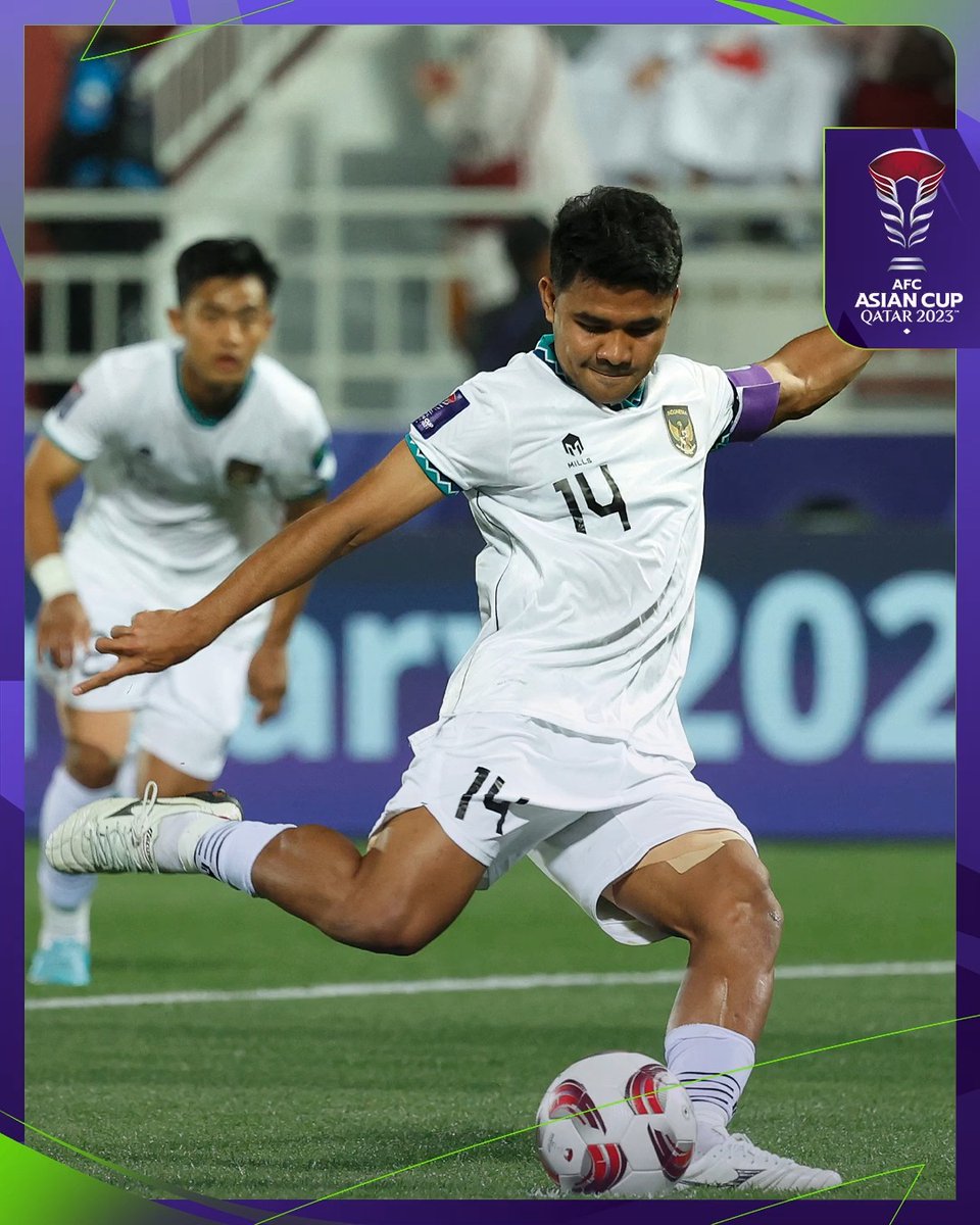 𝐃𝐫𝐞𝐚𝐦 🤝 𝐑𝐞𝐚𝐥𝐢𝐭𝐲 🇮🇩 The wonderstrike that brings hope and joy to the whole nation! #AsianCup2023 | #HayyaAsia | #VIEvIDN
