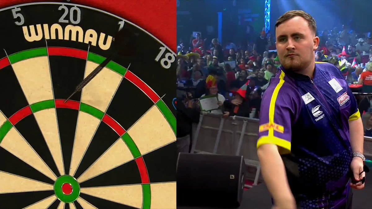 LUKE LITTLER WITH A NINE-DARTER! 🤩🎯