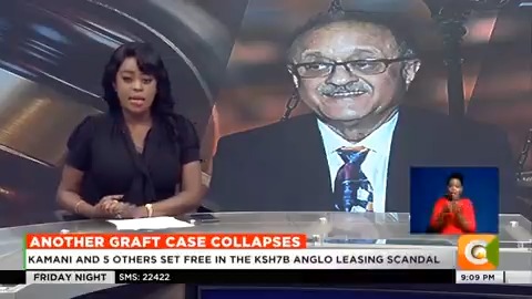 Another graft case collapses: Kamani and 5 others set free in the Ksh7B Anglo Leasing scandal. Kamani and his brother Rashmi freed due to lack of evidence. Court also freed ex-PSs Dave Mwangi, Joseph Magari, Joseph Onyonka #FridayNight Lillian Nzisa Muli