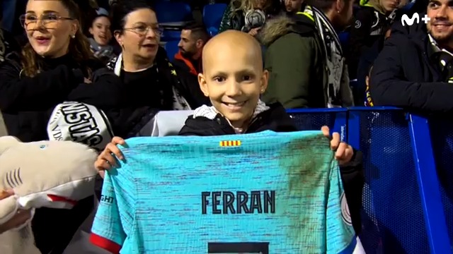 No, no es solo fútbol. El gol más importante de Ferran Torres: la sonrisa de M4RIA Princesa Futbolera Guerrera 👑⚽️🏹 ❤️ #DeportePlus