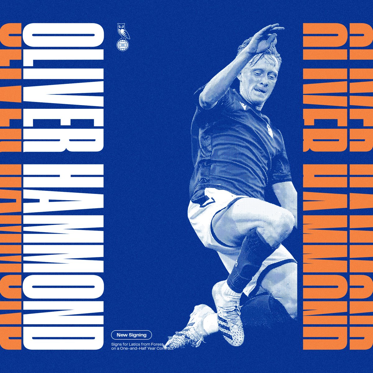 👊 Our fourth signing of the month. Oli Hammond | #oafc