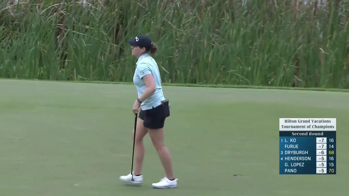 Ally Ewing has been dialed lately 😳 Insights by @KPMGGolf | #LPGAStats