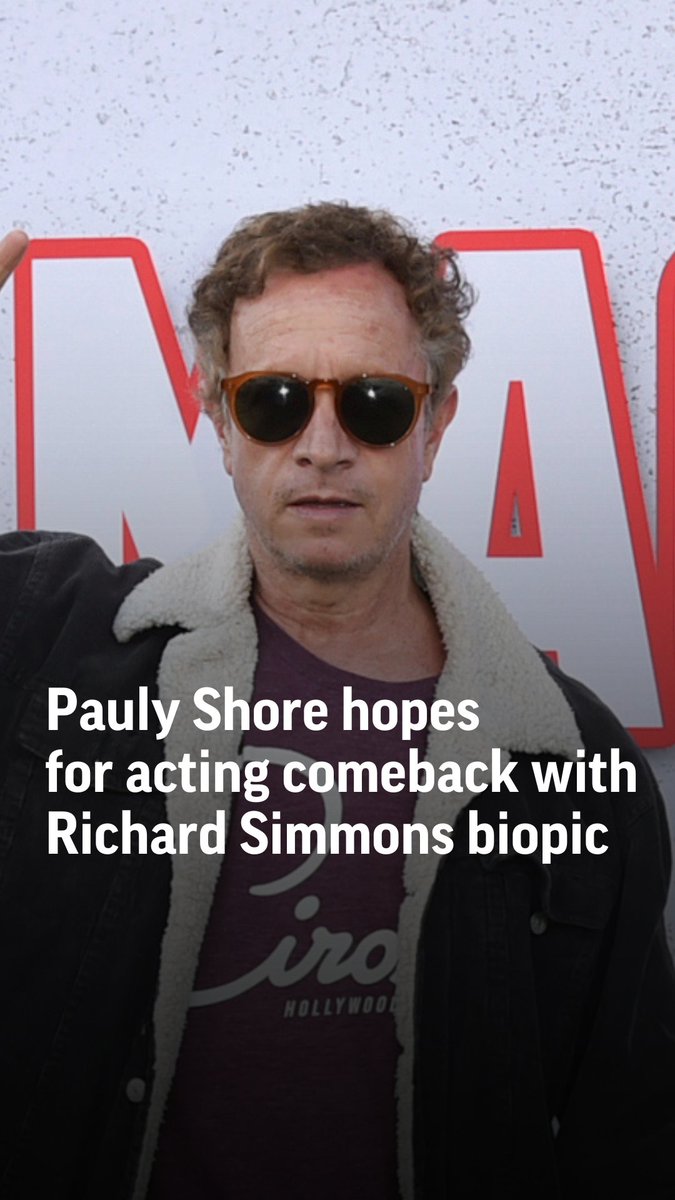 Pauly Shore is hoping to emulate his "Encino Man" co-stars Brendan Fraser and Ke Huy Quan with an acting comeback — in a Richard Simmons biopic. He's showing a 14-minute proof-of-concept film titled "The Court Jester" during Sundance.