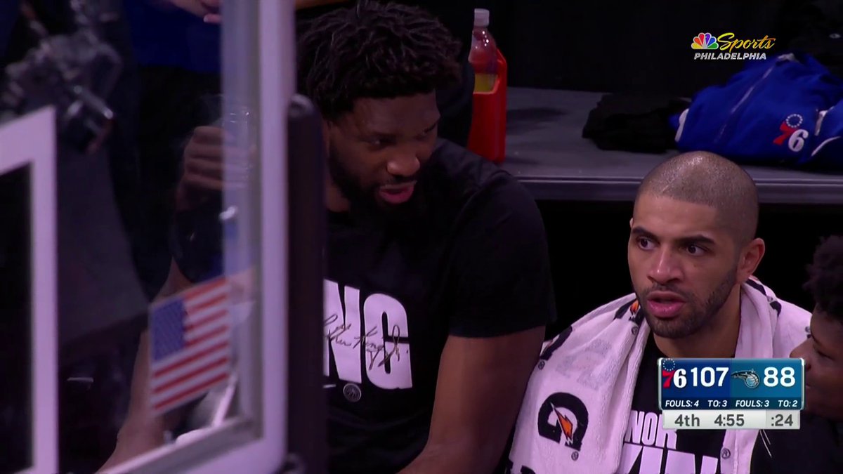 First career NBA point for Ricky Council IV. โ
The bench reaction says it. ๐