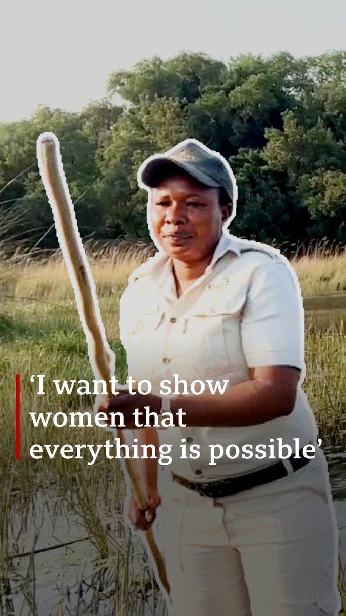 Cindy Mothogaathobogwe is a female poler, guiding tourists on a wildlife safari through Botswana's enchanting Okavango Delta. Taking on a traditionally male role, she is challenging stereotypes and steering change. Filmed/reported: Carmen Roberts Produced/edited: Kaine Pieri