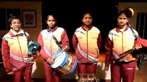 The all-girl bagpipe band from PM SHRI Kendriya Vidyalaya MEG & Centre, Karnataka is excited to participate in the National School Band Competition. The young and talented team is ready to steal the show with their incredible music. The finals of the National School Band Competition, 2023-24, will be held at Major Dhyan Chand National Stadium, New Delhi on 21-22 January 2024. PMO India Narendra Modi Dharmendra Pradhan रक्षा मंत्री कार्यालय/ RMO India National Bal Bhavan Kendriya Vidyalaya Sangathan CBSE HQ PIB India All India Radio News DD News