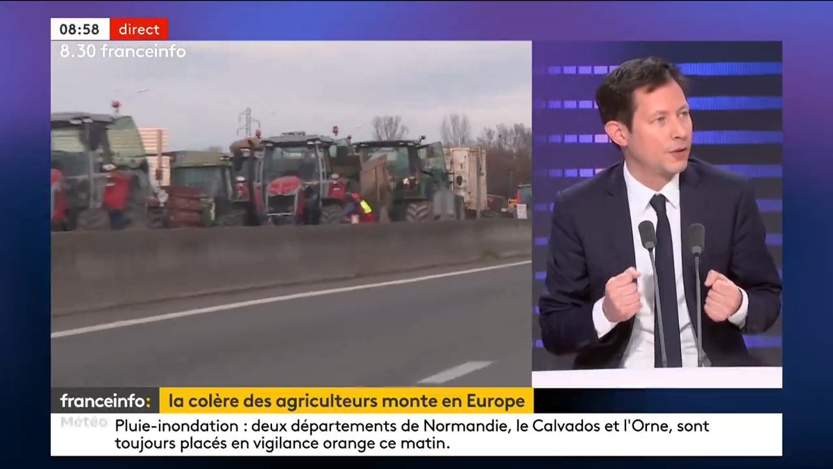 Nos dirigeants n’ont toujours pas compris le drame que vivent nos agriculteurs. Au Parlement, nous avons empêché la gauche et les macronistes de leur imposer des jachères qui feraient chuter encore leur activité. Pour l’avenir du pays, il faut sortir de la décroissance agricole.