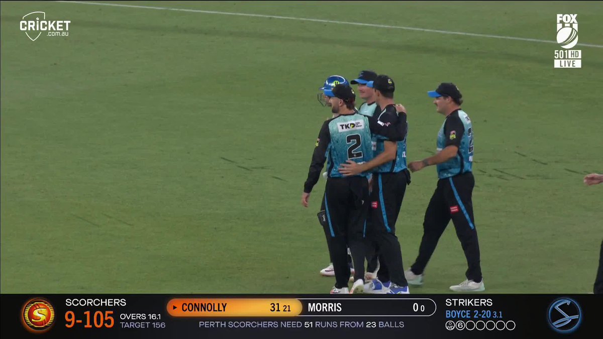 To win the match. To win a FINAL. What a catch! #BBL13