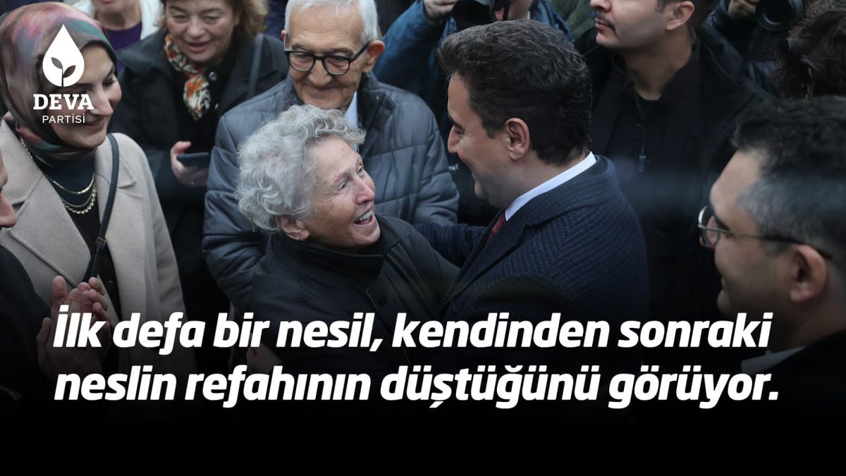 Cumhuriyet tarihimizde ilk defa bir nesil, kendinden sonraki neslin refahının düştüğünü görüyor.
