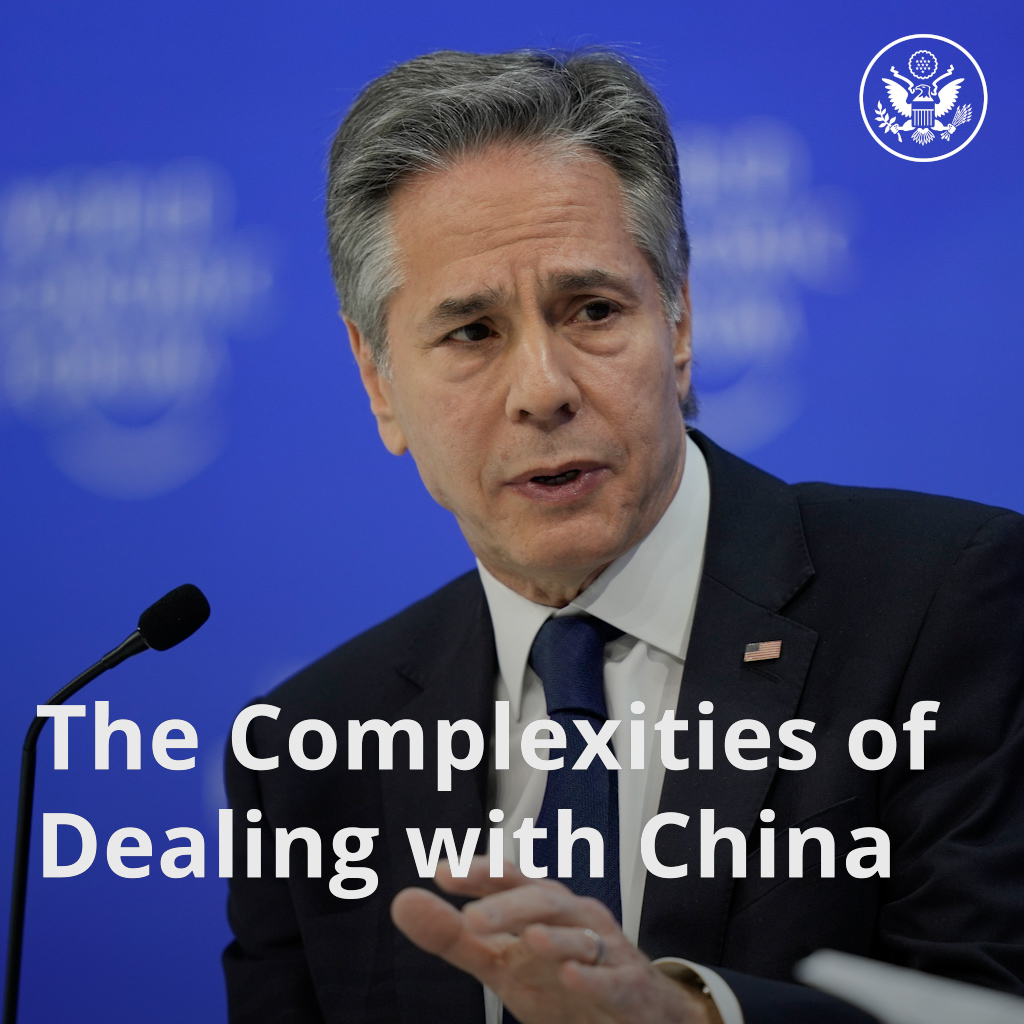 The United States' relationship with China is among the most complex and the most consequential that we have.