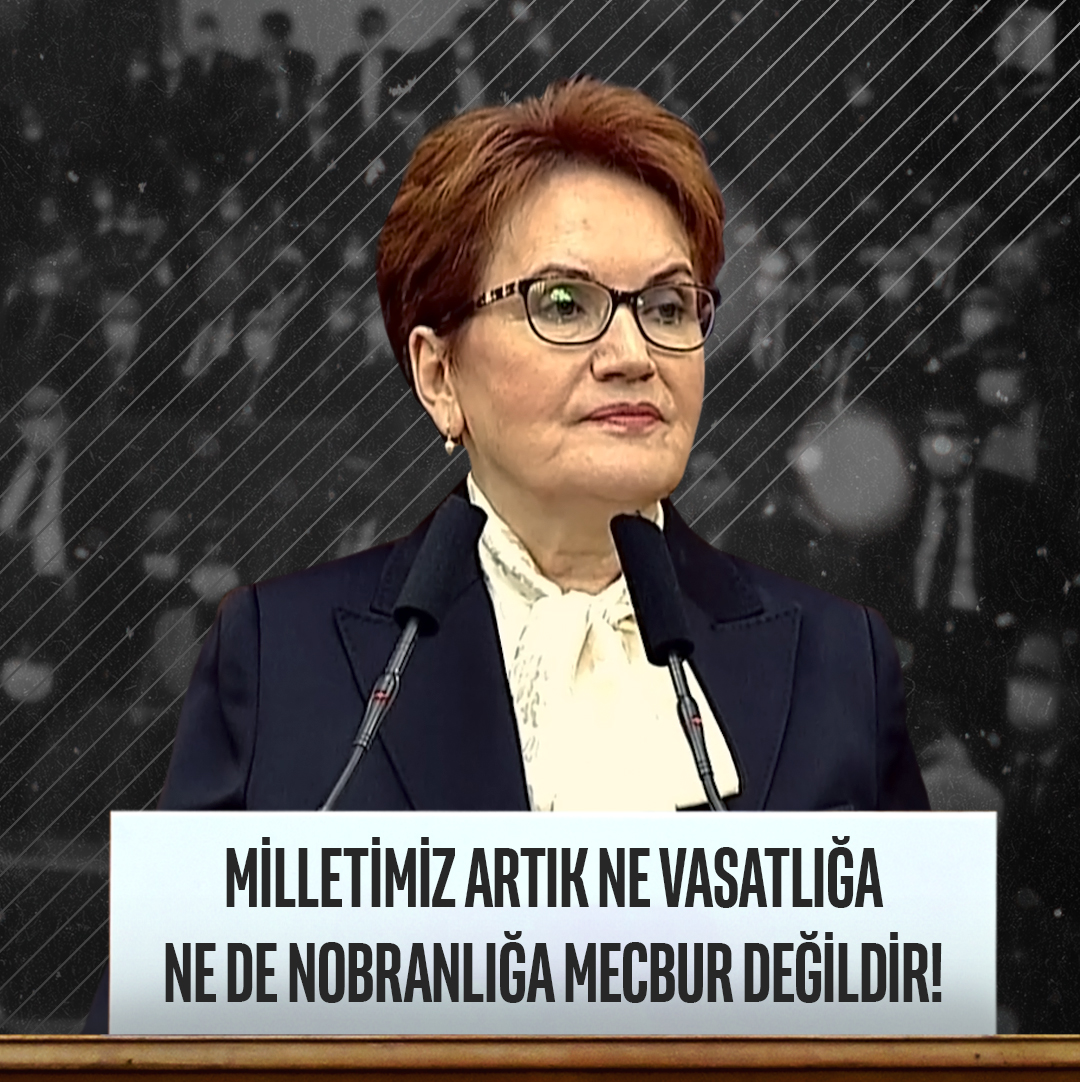 Milletimiz ne vasatlığa ne de nobranlığa mecbur değildir!