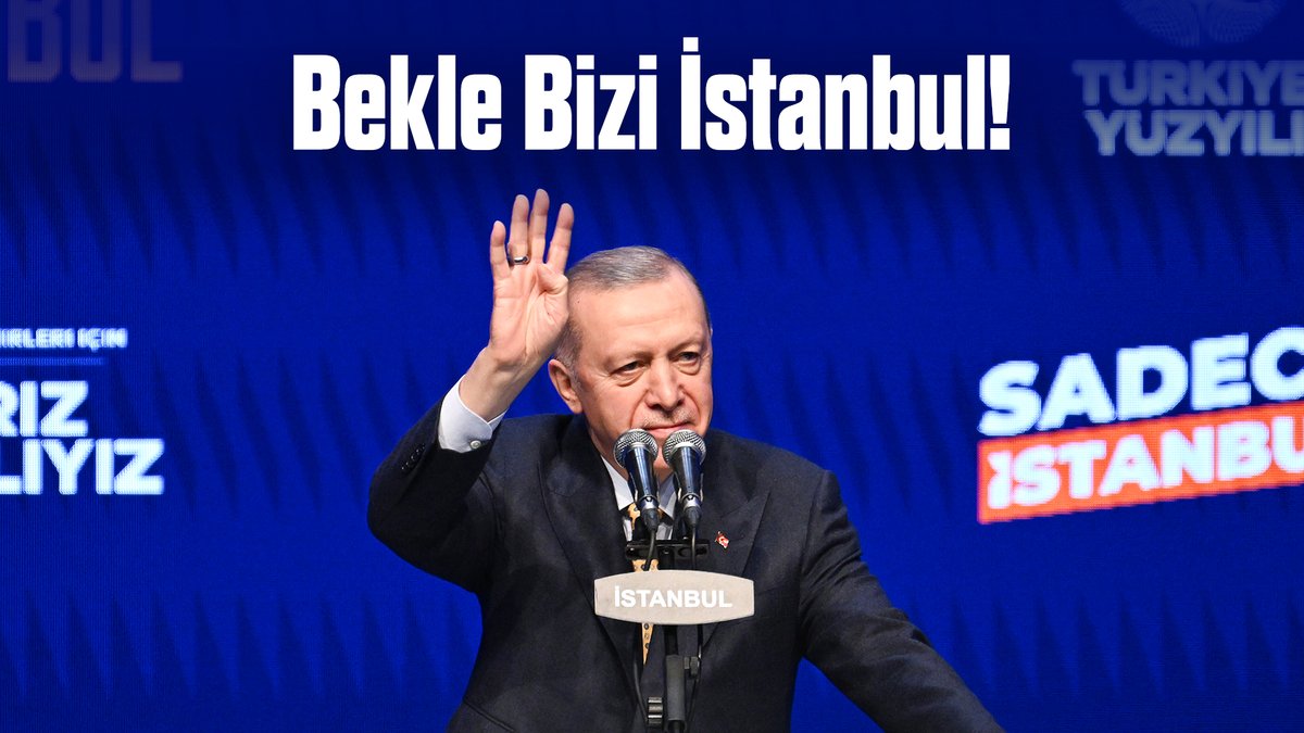 İnşallah 31 Mart’ta İstanbul’un 5 yıllık fetret devri son bulacak, yeniden şahlanış dönemi başlayacak. Bekle bizi İstanbul! 🇹🇷