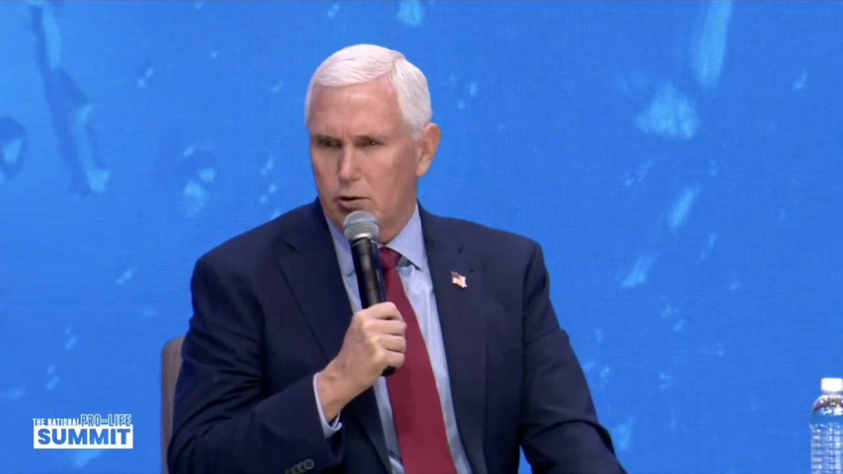 Mike Pence says he is excited for a second Trump presidency to immediately ban abortion pills in all 50 states on day one: Pull it off the market