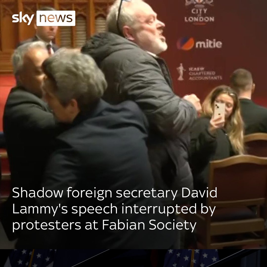 David Lammy ran like a chicken.