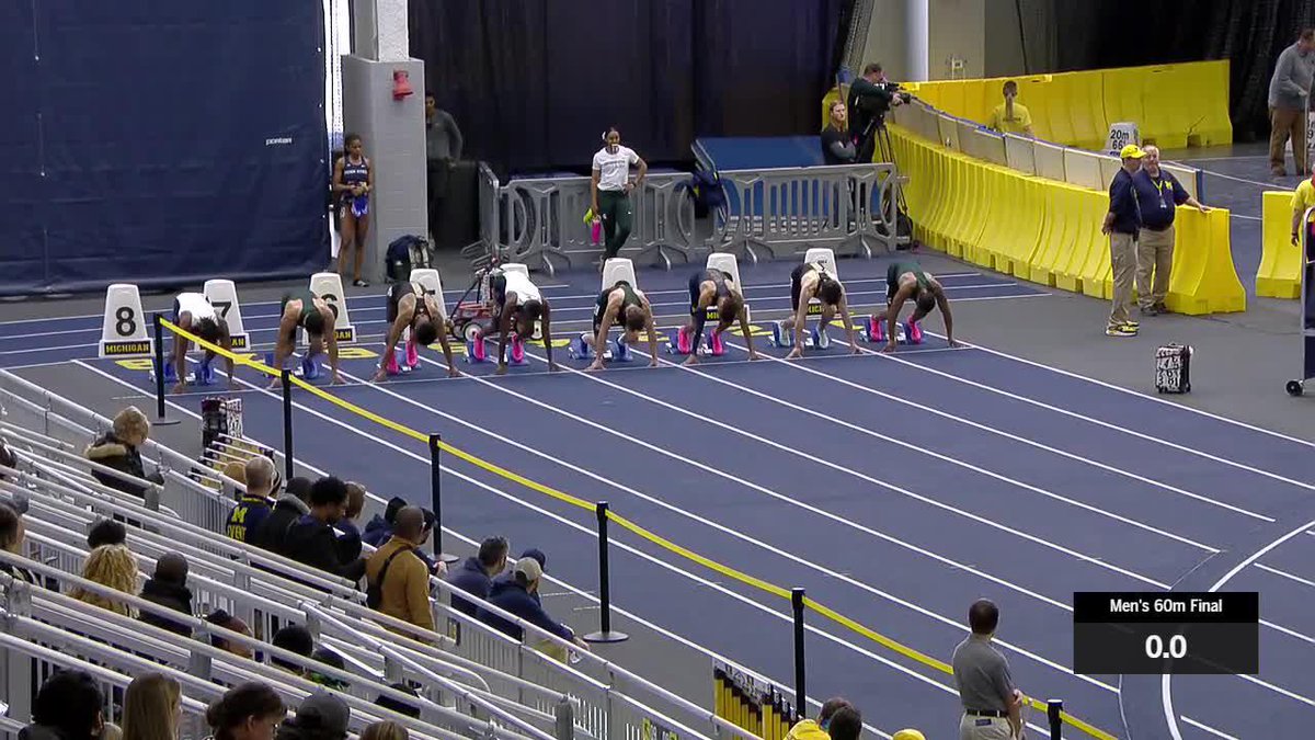 New Penn State 60m school record 6.63 by Cheickna Traore!