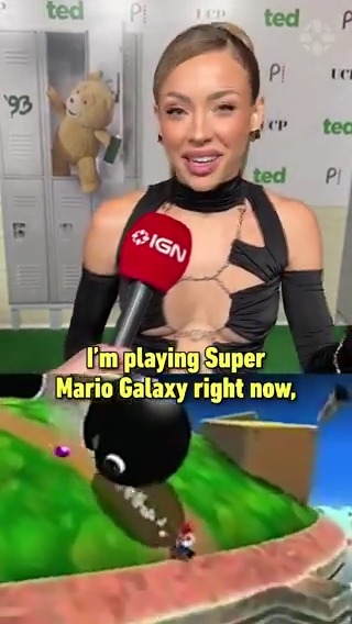 Ted’s Charly Jordan is currently playing Super Mario Galaxy and her favorite game is Halo 2! #ted