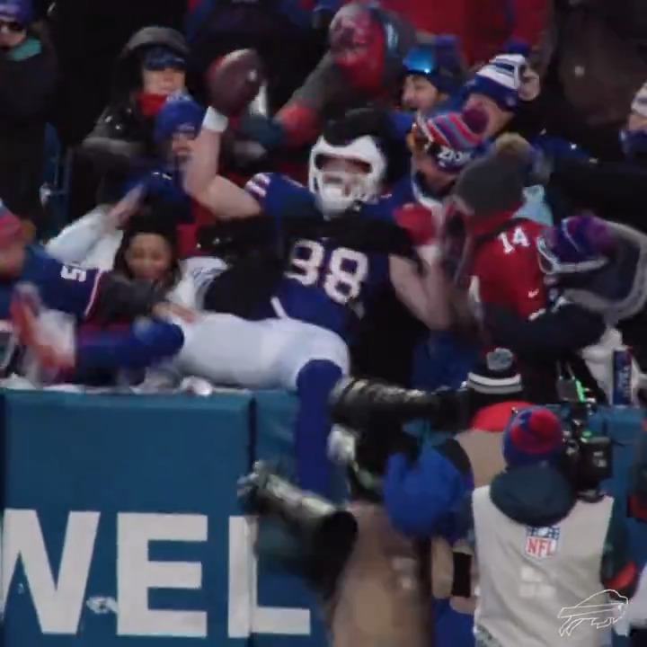 "I'm expecting tomorrow to be the loudest I've ever heard our stadium." Sounds like the perfect challenge for Bills Mafia. 😈 #KCvsBUF