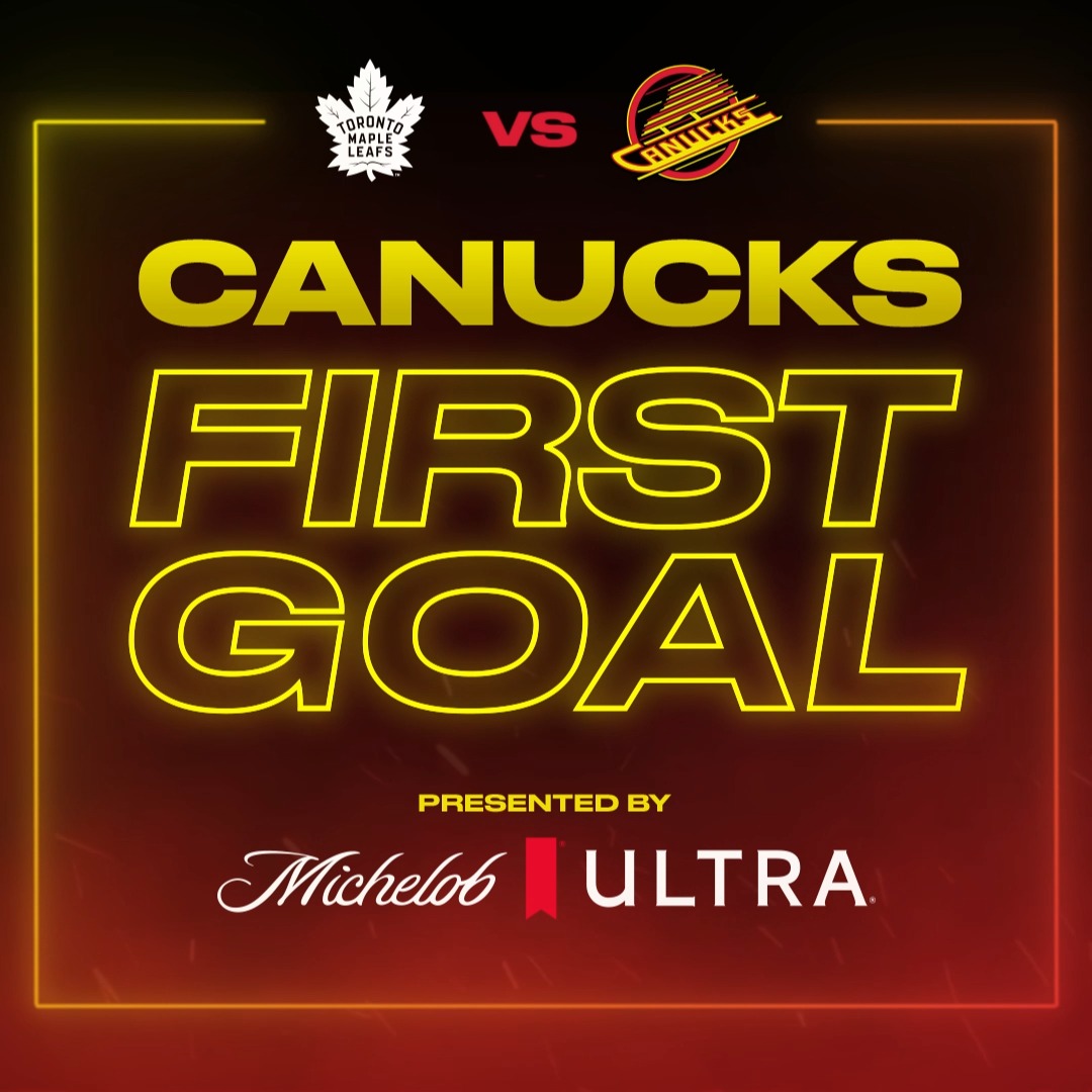 Get your predictions in! 🚨 Reply to us using #UltraFirstGoal for a chance to win a Michelob Ultra Prize Pack! Michelob ULTRA Canada | #Canucks