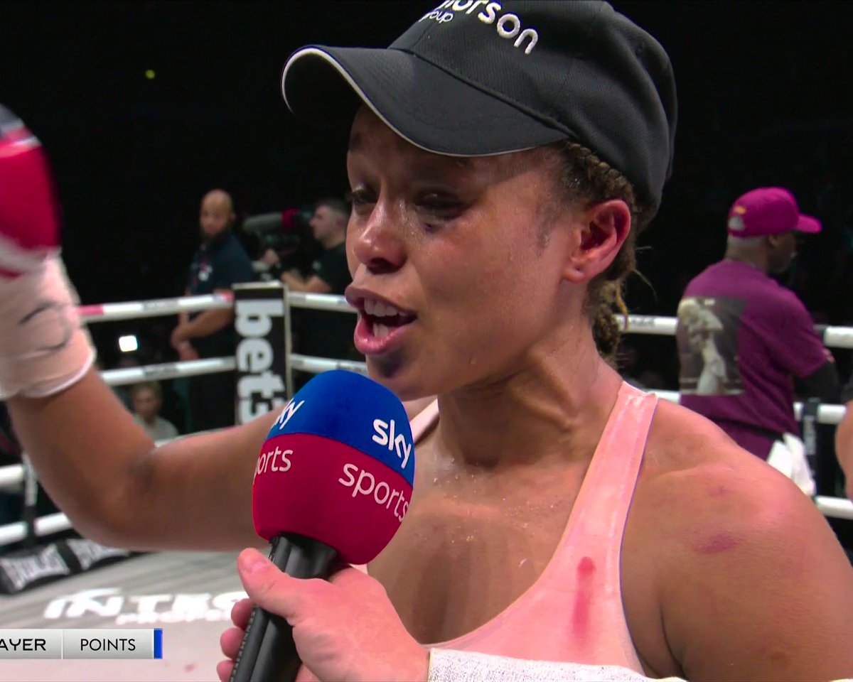 "Her time will come again!" 👏 Natasha Jonas full of respect for Mikaela Mayer. #JonasMayer