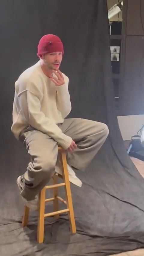 Behind the scenes as dylan o’brien slays his THR Park City photo shoot