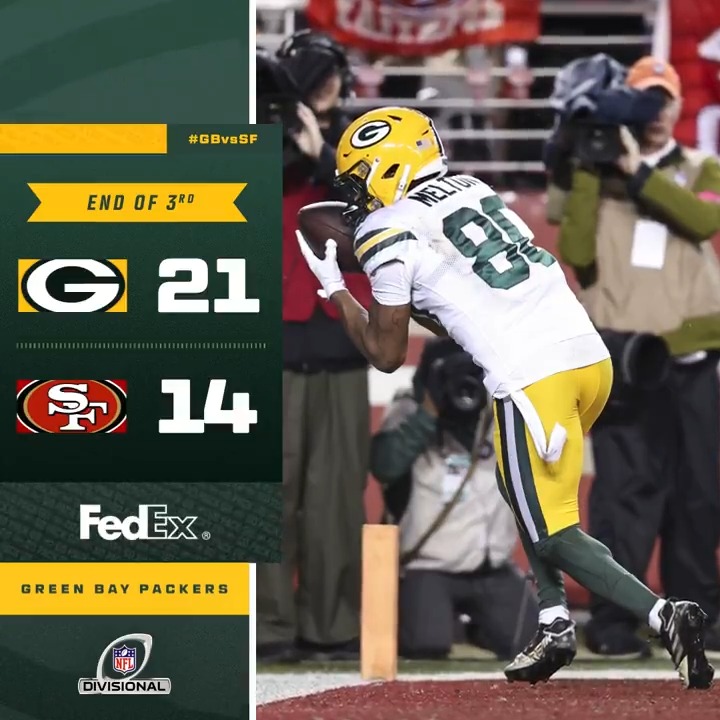 🔘🔘🔘⚪ #GBvsSF | #GoPackGo