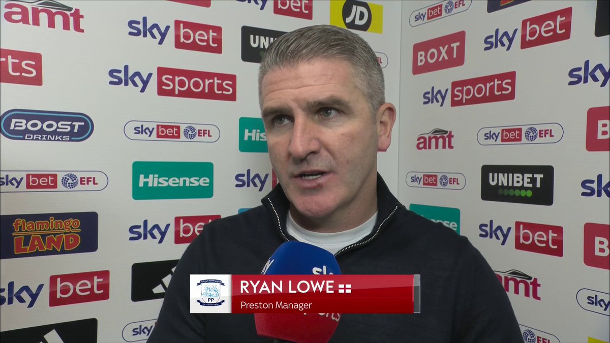 'I'll be careful what I say... ...If that's in the Prem with VAR, it's not given.' 👀 Ryan Lowe not happy with the late penalty decision 😳