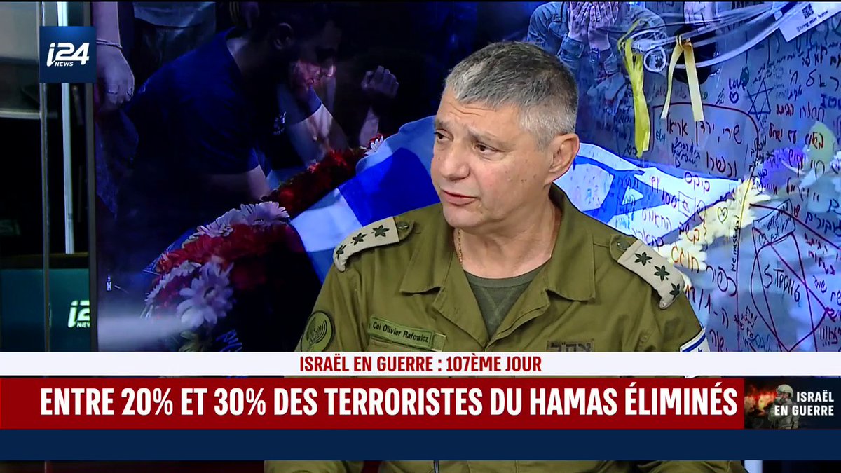 “Nous gagnerons cette guerre en éliminant le Hamas et en ramenant les otages à la maison, nous en sommes convaincus» Olivier Rafowicz (Olivier Rafowicz), porte-parole de Tsahal