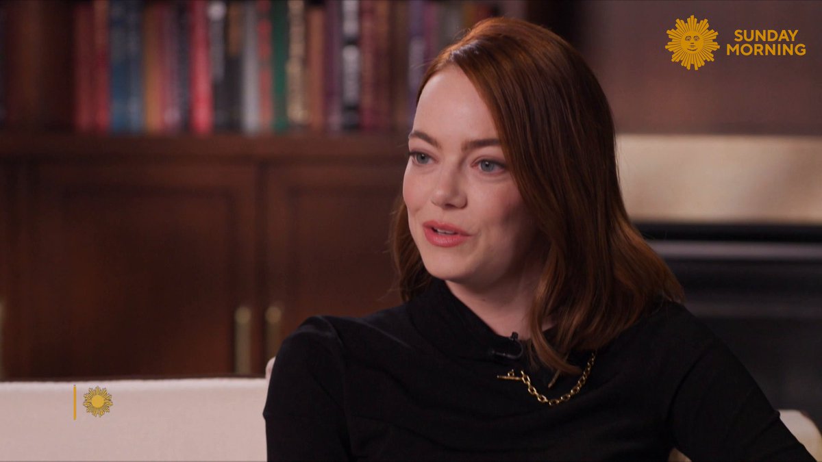 "I feel so lucky to be anxious." Emma Stone tells Tracy Smith that she has learned to channel her anxiety into something positive & considers it a sort of superpower - one that has helped her recently snag a Golden Globe for her role in "Poor Things."