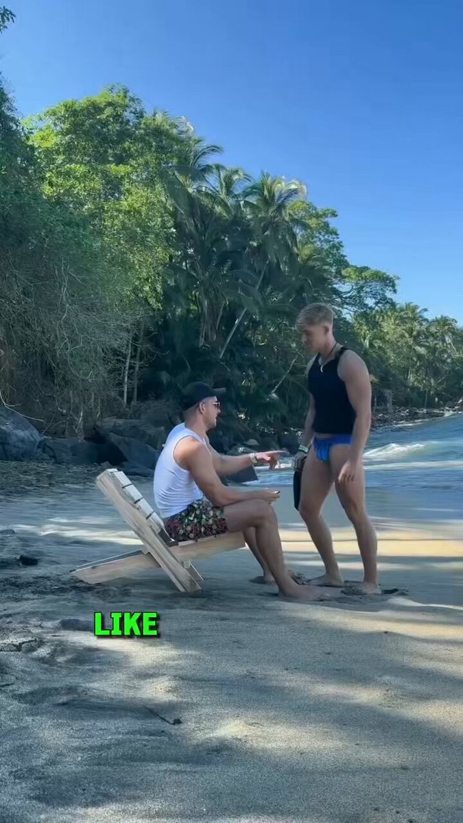 Hot Bali surfer , he accepted my offer #fitness Full vid in comments