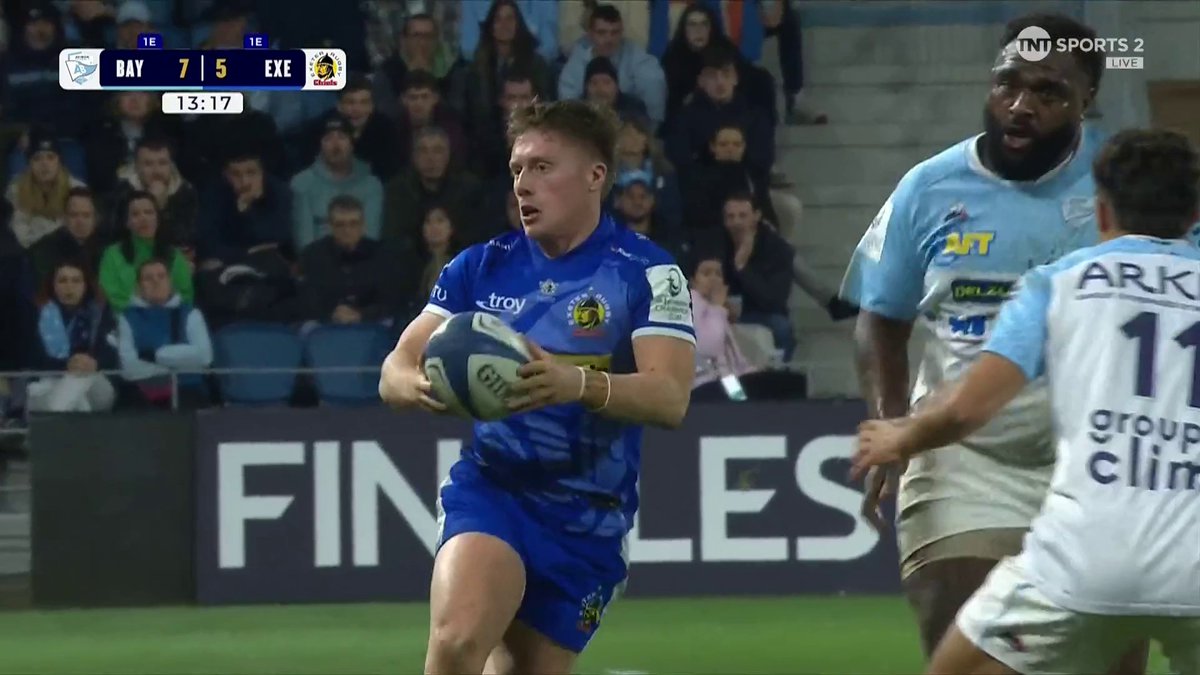 Tough first 40 but this was lovely play between Tom Cairns and Dan Frost! #BAYvEXE | #JointheJourney