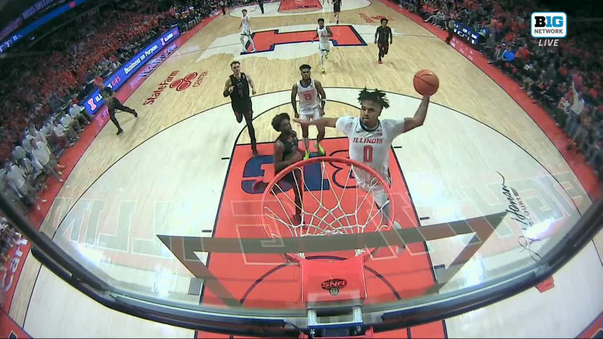 Terrence Shannon Jr. gets the steal and the big jam. Terrence Shannon Jr x Illinois Men's Basketball 📺: Big Ten Network