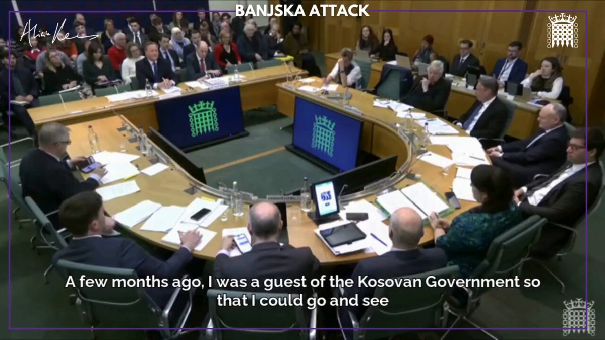 I’m pleased the Foreign Secretary committed to come back to the committee on the full extent of the British Government’s knowledge on the Banjska terror attack which he rightly called a “chilling event”. Also to have on record the severity of the heavy arms that were planned to be deployed in the terror attack that was bravely and narrowly averted by Kosovo’s Police, with one losing his life.