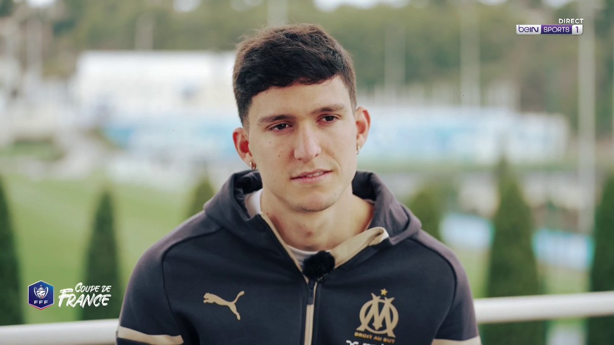 [📺LIVE] 🇫🇷 #CoupeDeFrance ⚽ Leonardo Balerdi : "Je me sens bien à Marseille"