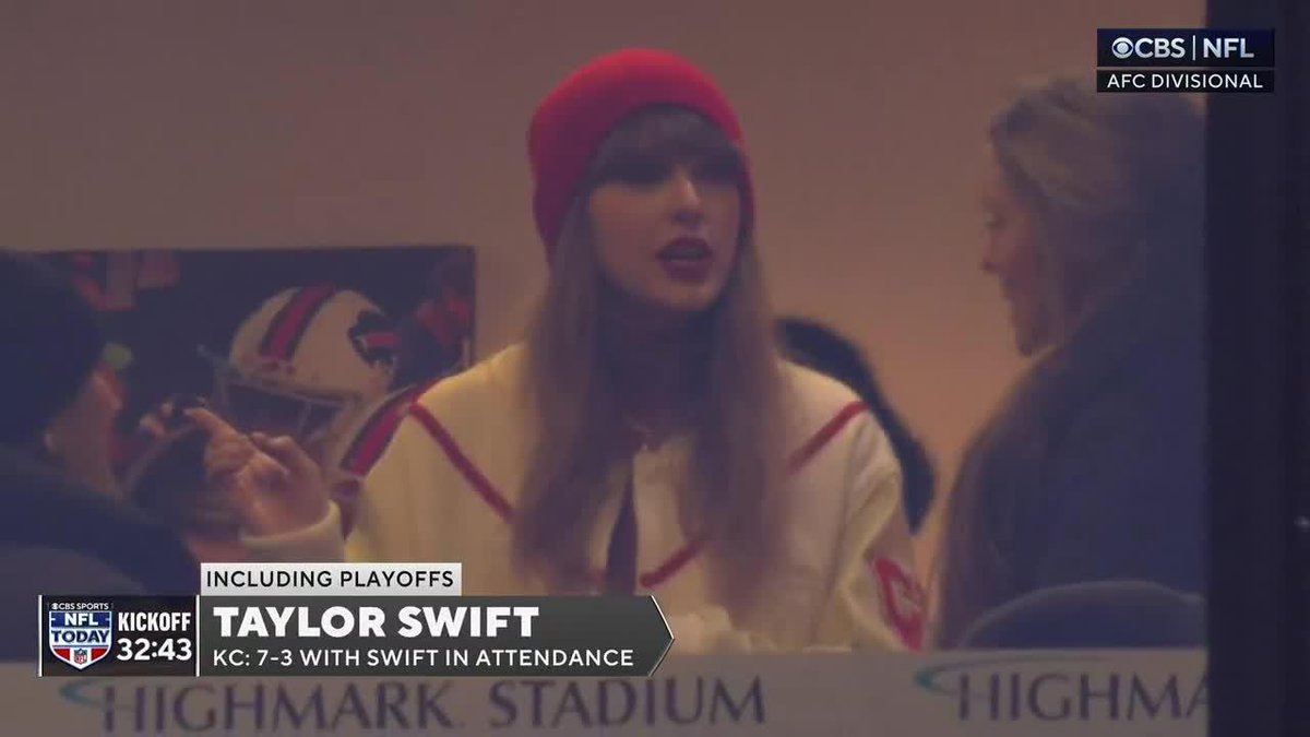 Taylor Swift has arrived in Buffalo 🔥