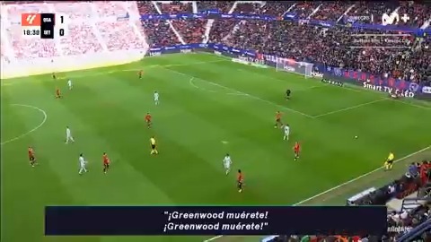 Los cรกnticos contra Greenwood. #DeportePlus