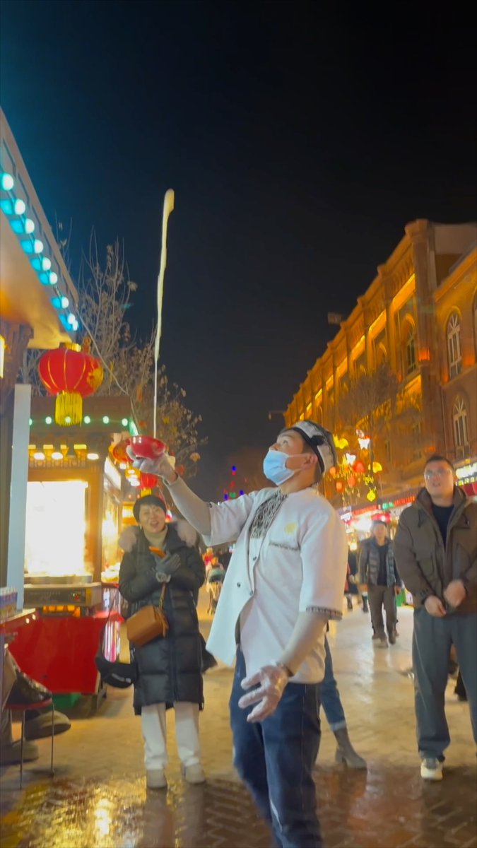A must-try drink in China's Xinjiang #SpringFestival2024
